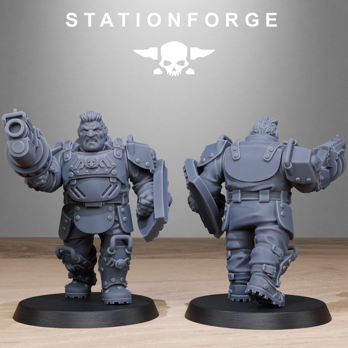 GrimGuard Armored Mutants by Station Forge