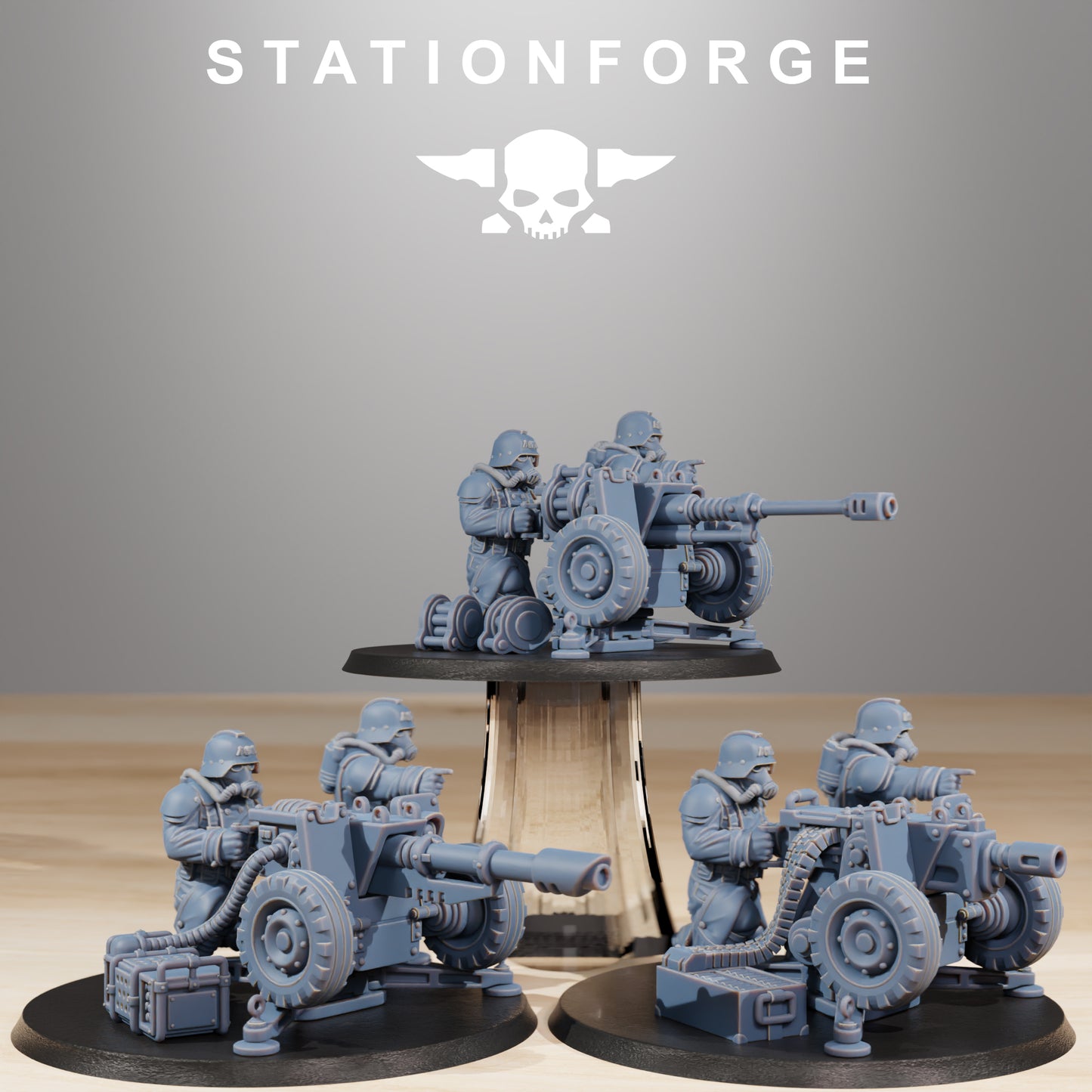 GrimGuard Battle Weapons by Station Forge