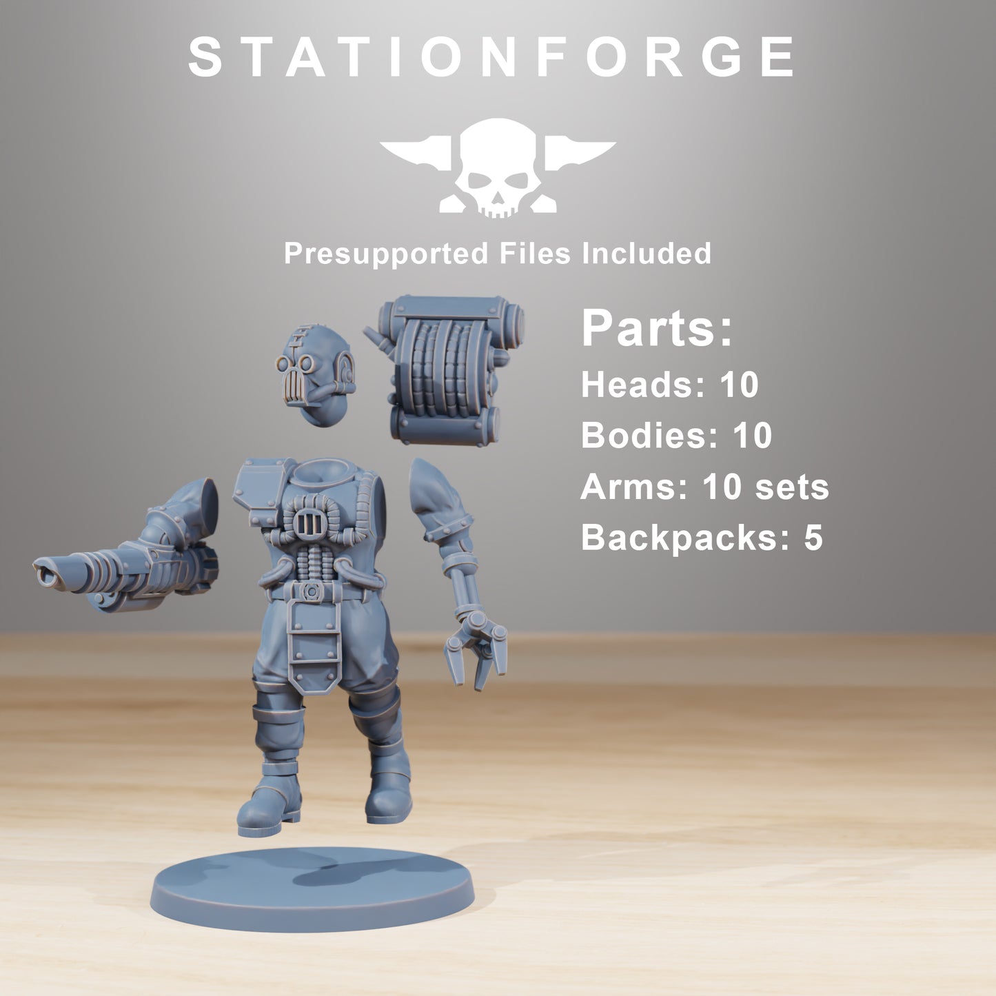 Scavenger Cyborgs by Station Forge