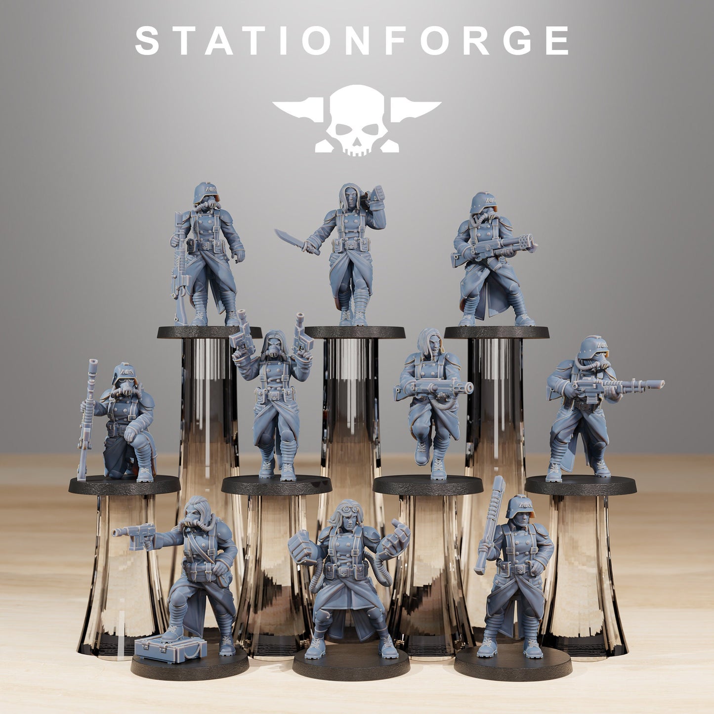 GrimGuard Battle Sisters by Station Forge