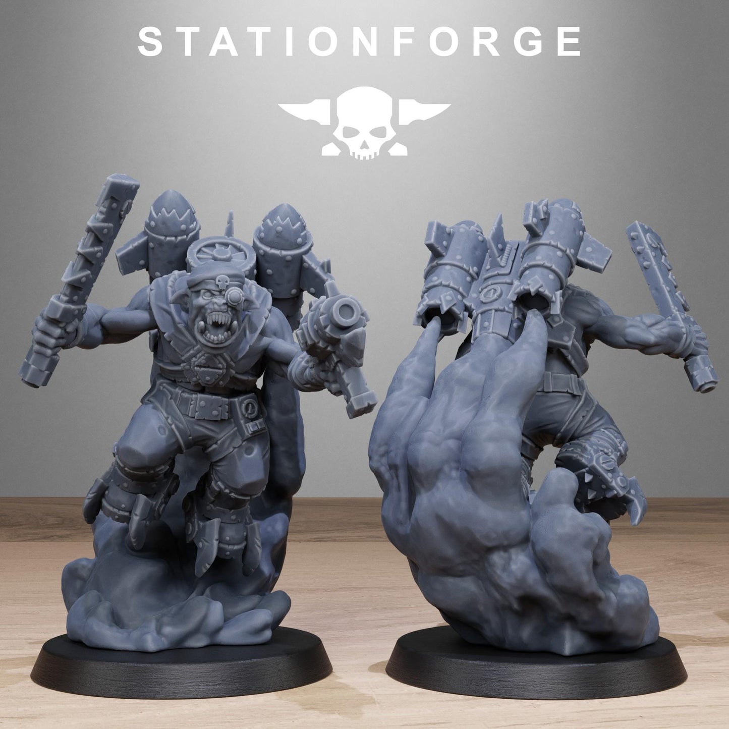 Orkaz Flyers by Station Forge