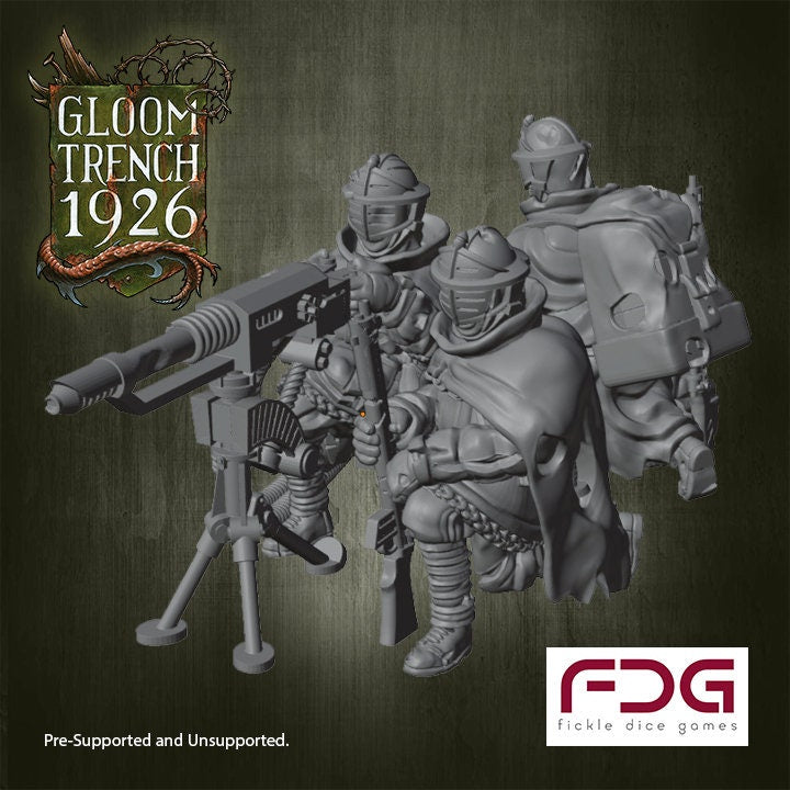 Tesla Cannon Team for Gloom Trench