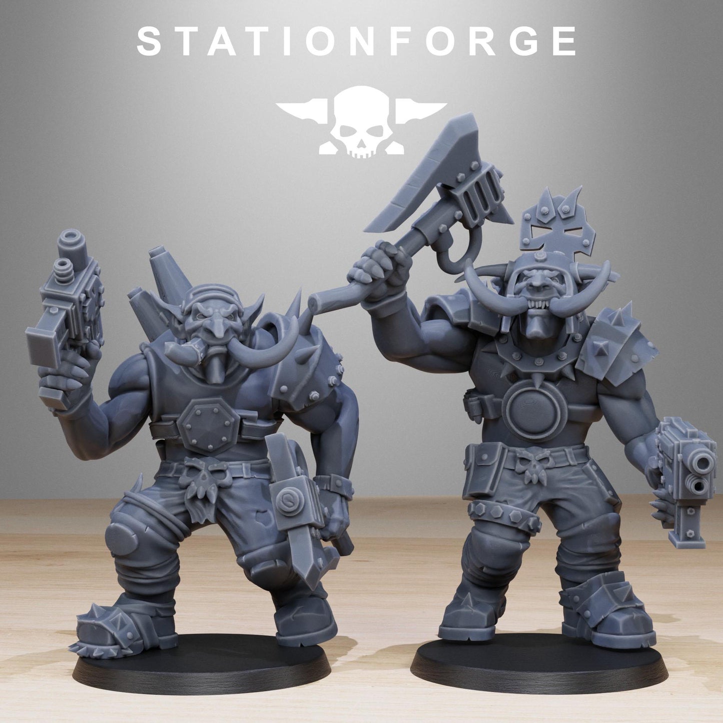 Orkaz Trolls by Station Forge
