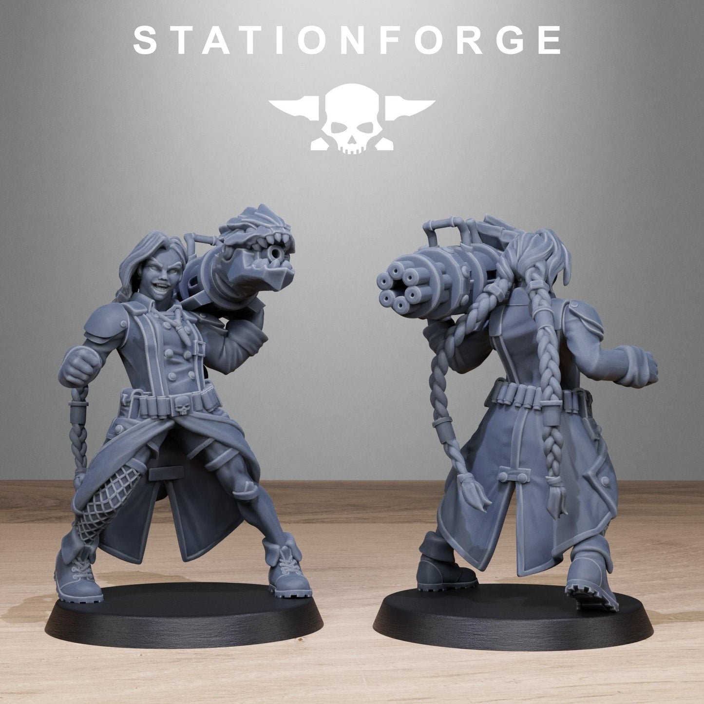 Grim Guard Sisters by Station Forge