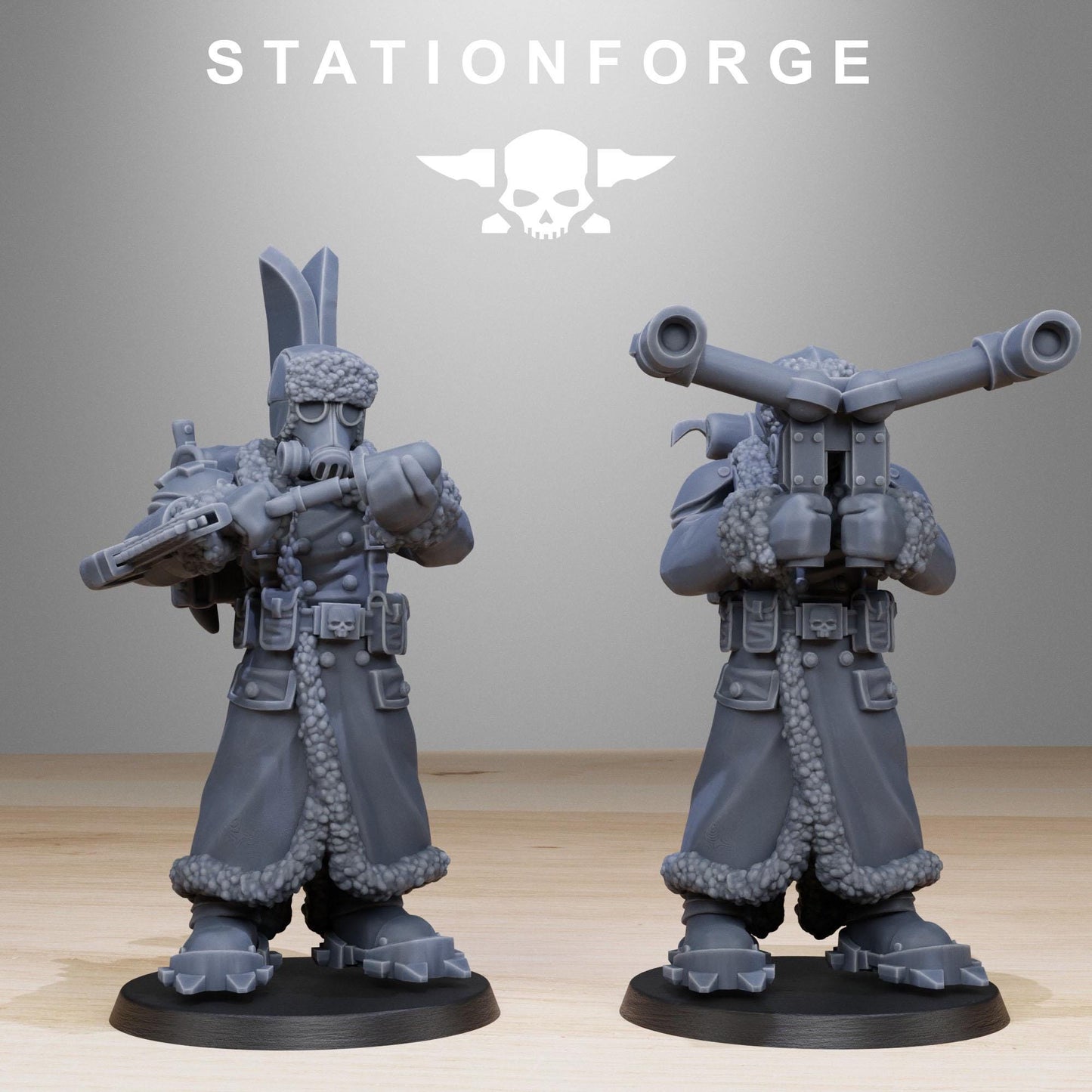 GrimGuard Frostwatch Skiers by Station Forge
