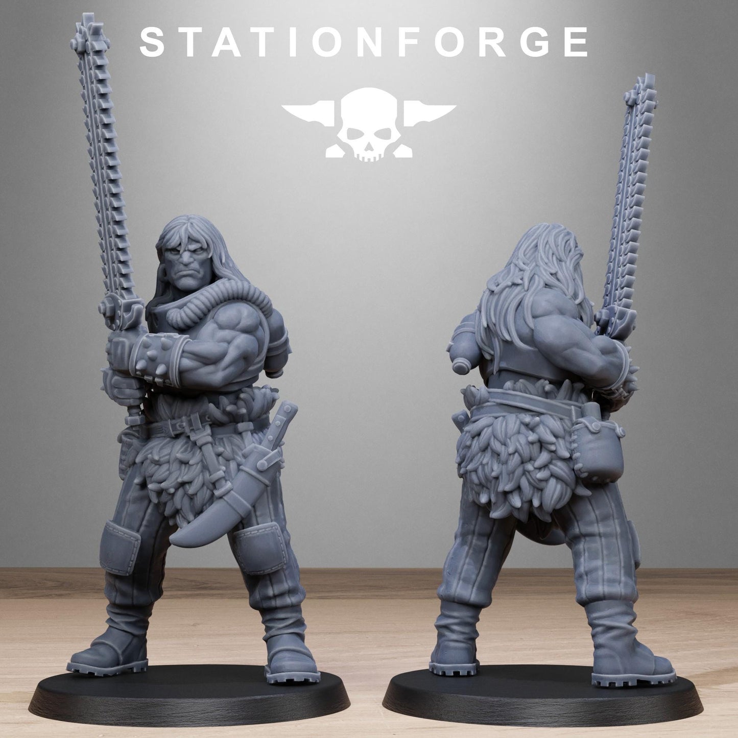 Techno Savage Barbarians by Station Forge