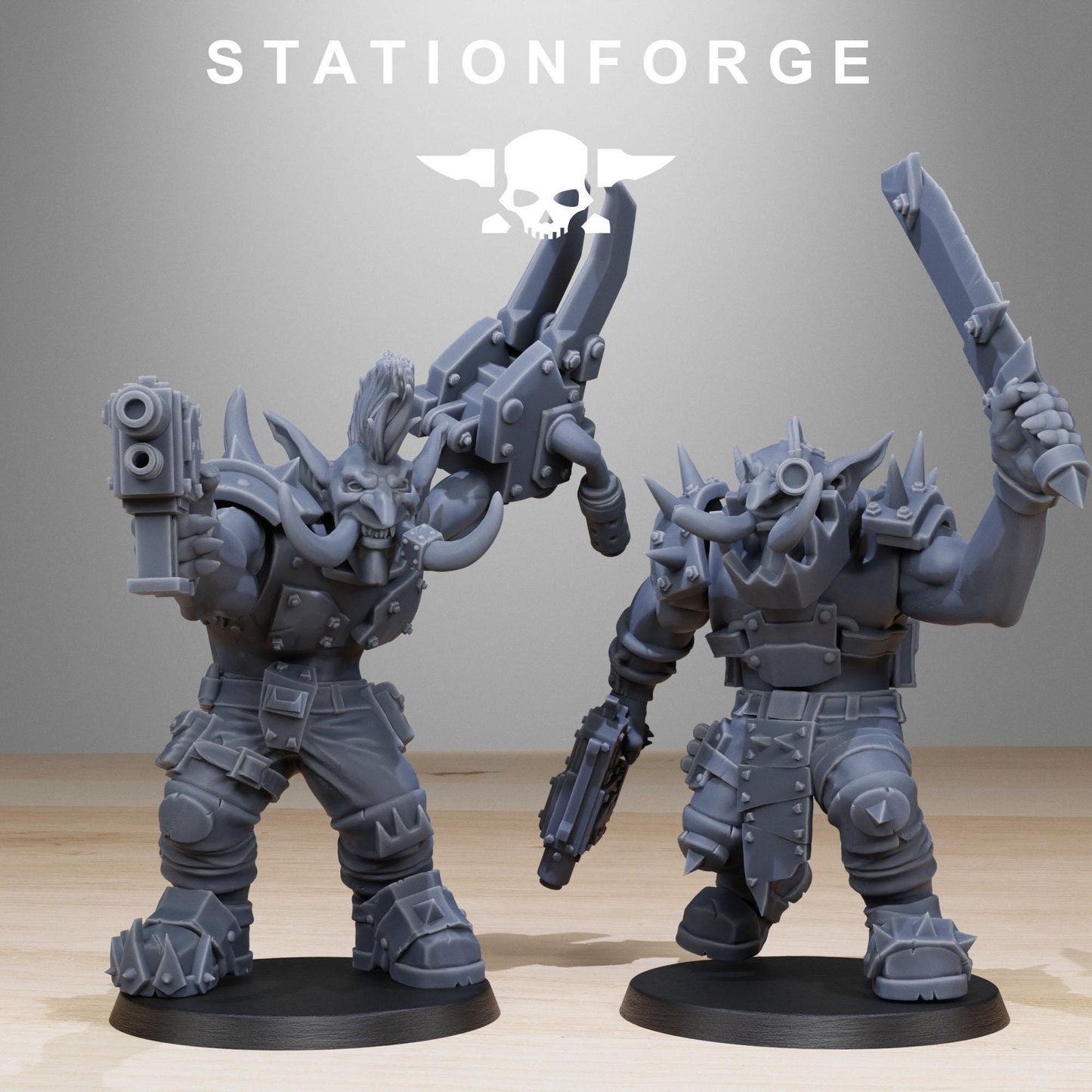 Orkaz Trolls by Station Forge