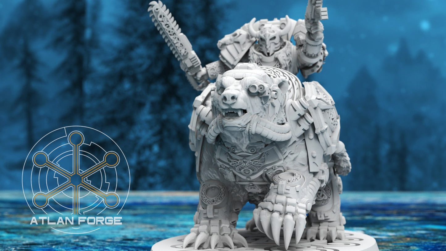 Asgardian Bear Riders by Atlan Forge