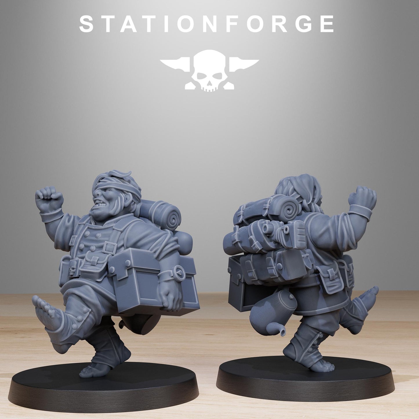 GrimGuard Skulldart Trappers by Station Forge