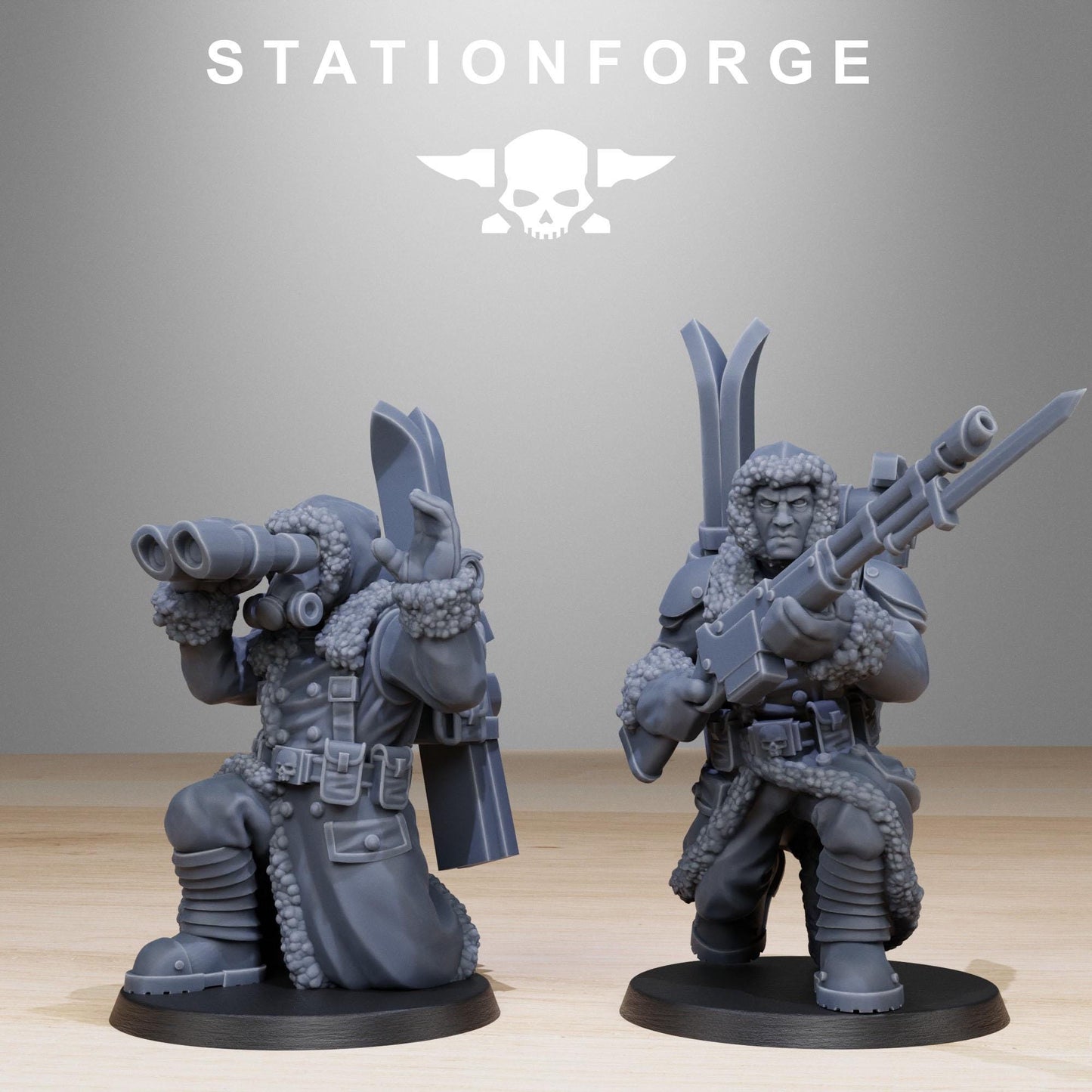 GrimGuard Frostwatch Skiers by Station Forge