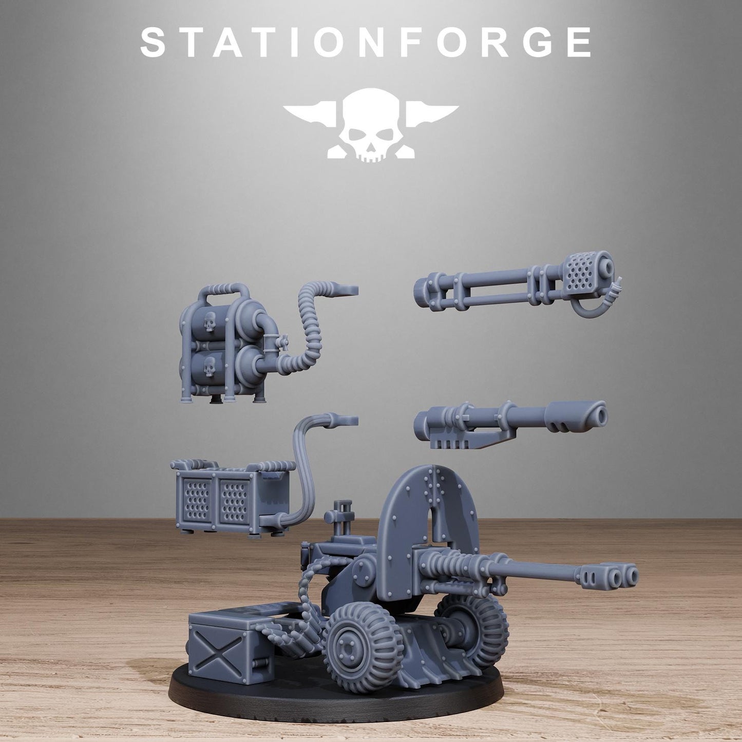 Grim Guard Battle Weapon 2 by Station Forge