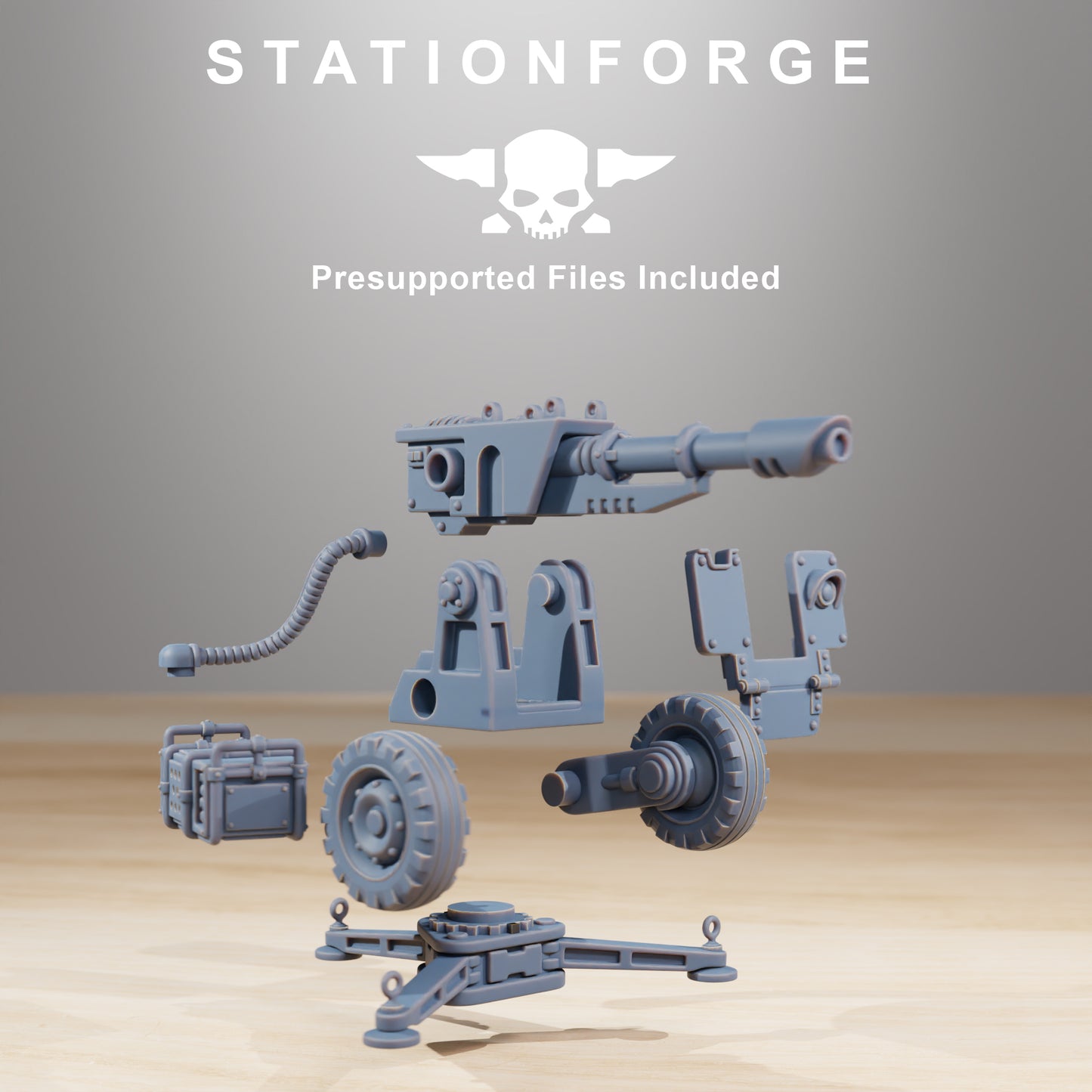 GrimGuard Battle Weapons by Station Forge