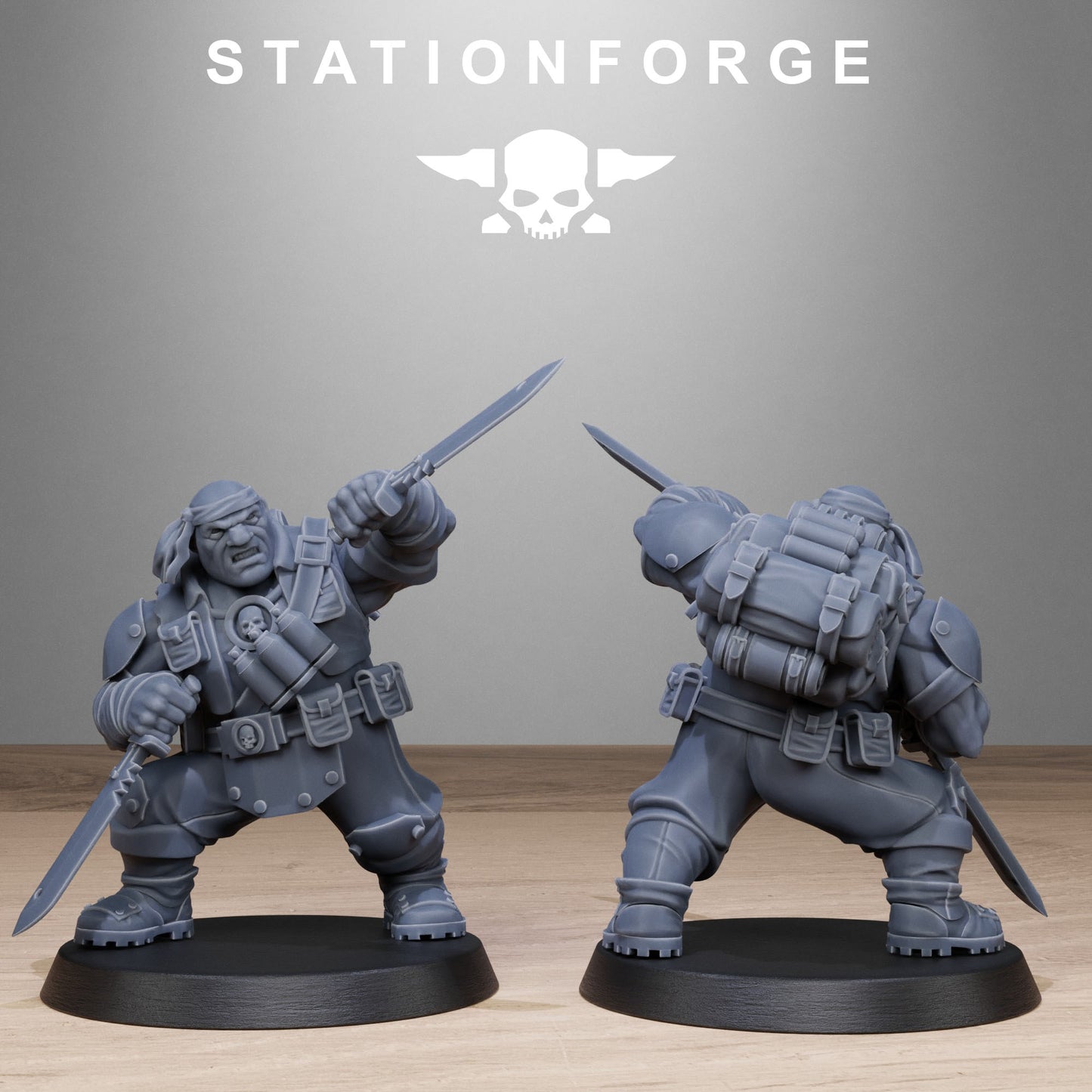 GrimGuard Jungle Fighters Mutants by Station Forge