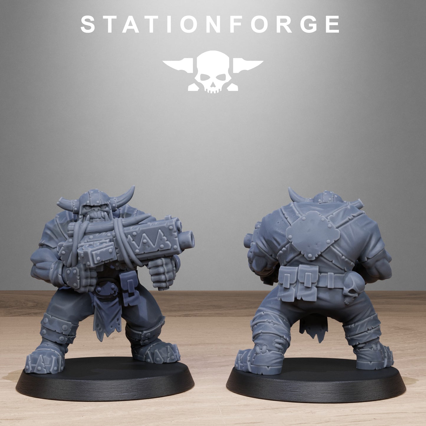 Orkaz Bros Infantry by Station Forge