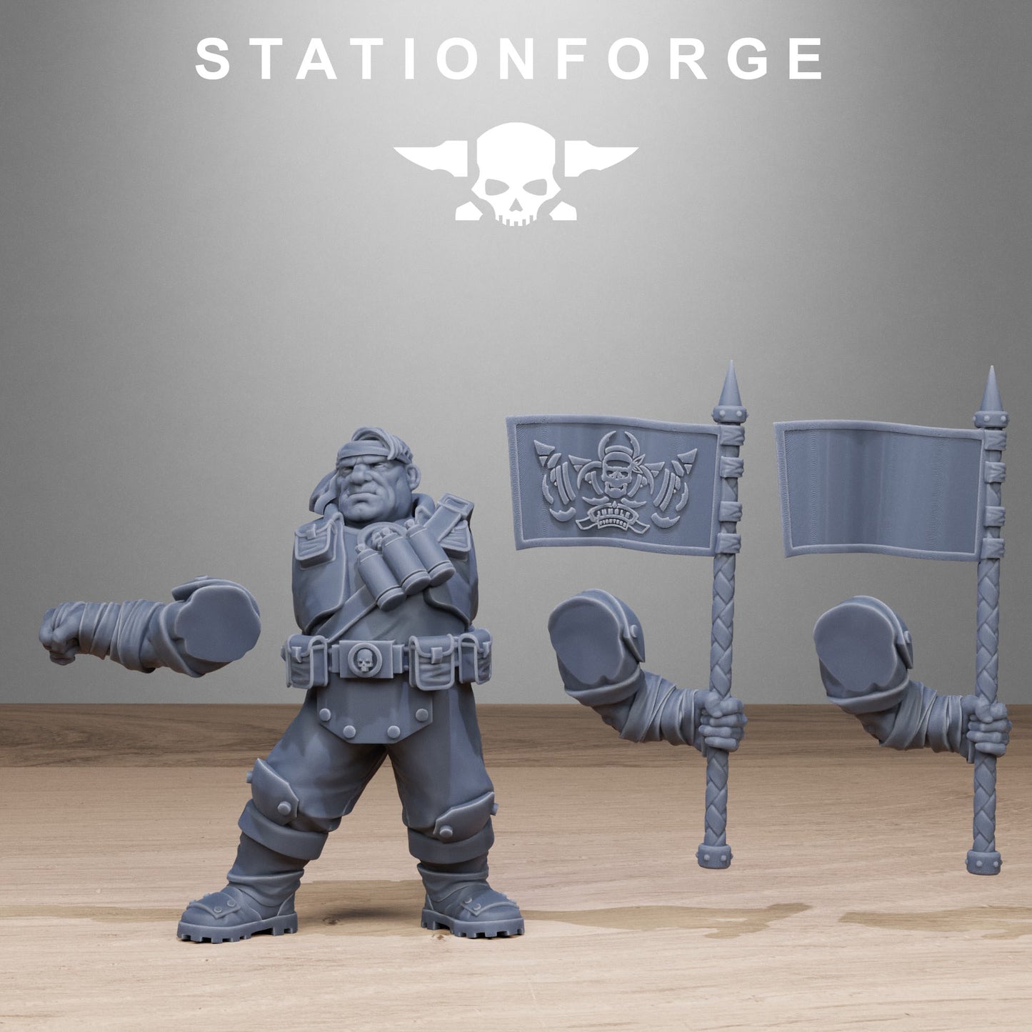 GrimGuard Jungle Fighters Mutants by Station Forge