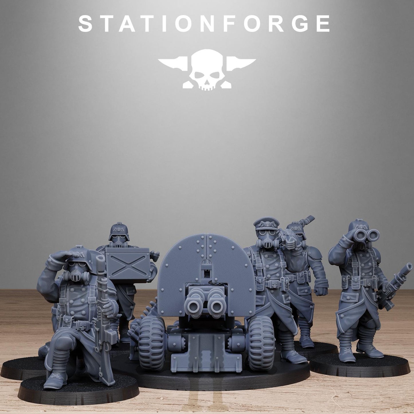 Grim Guard Battle Weapon 2 by Station Forge