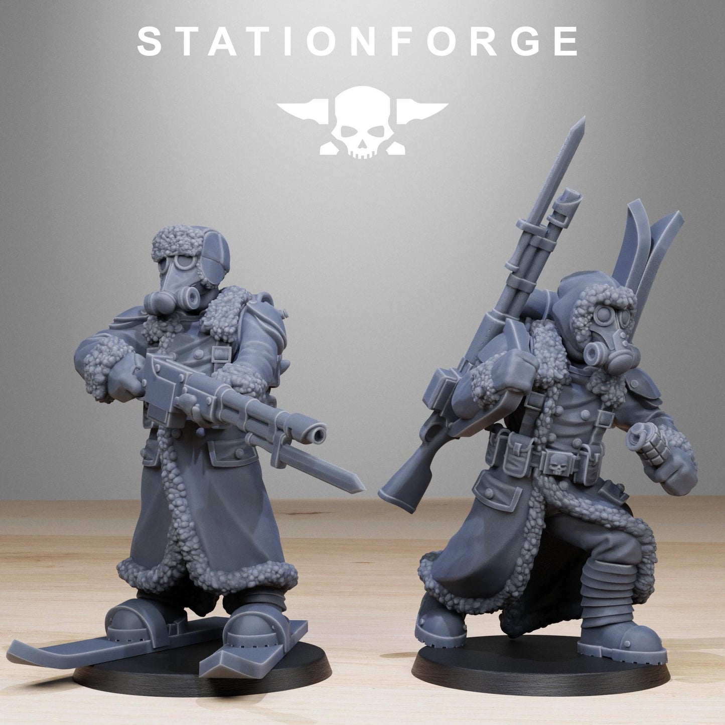 GrimGuard Frostwatch Skiers by Station Forge