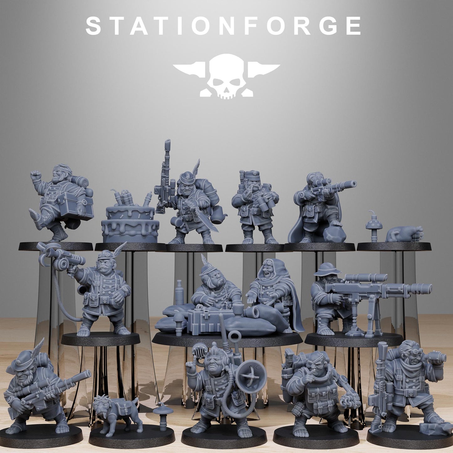 GrimGuard Skulldart Trappers by Station Forge