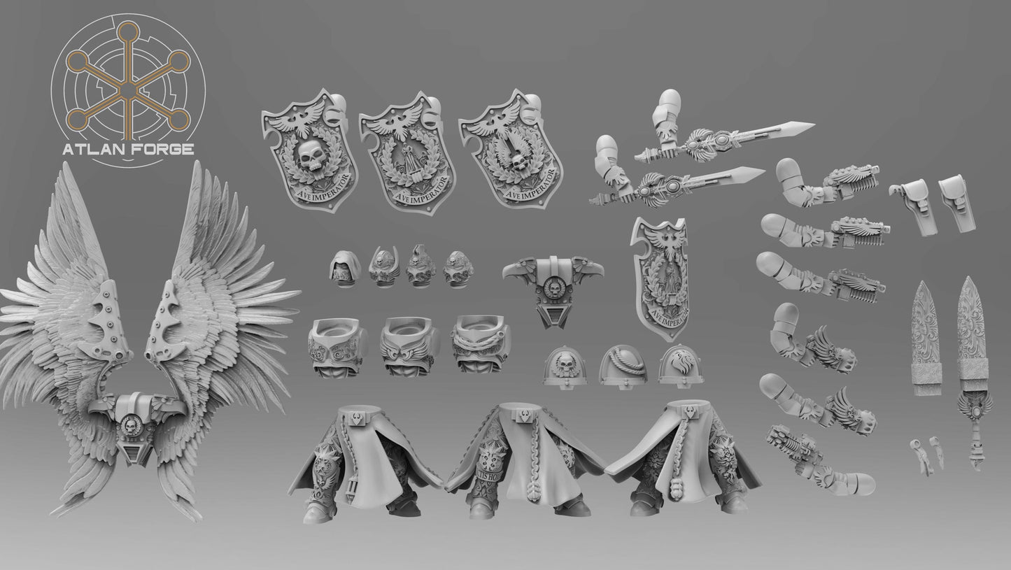 Angelic Veterans by Atlan Forge
