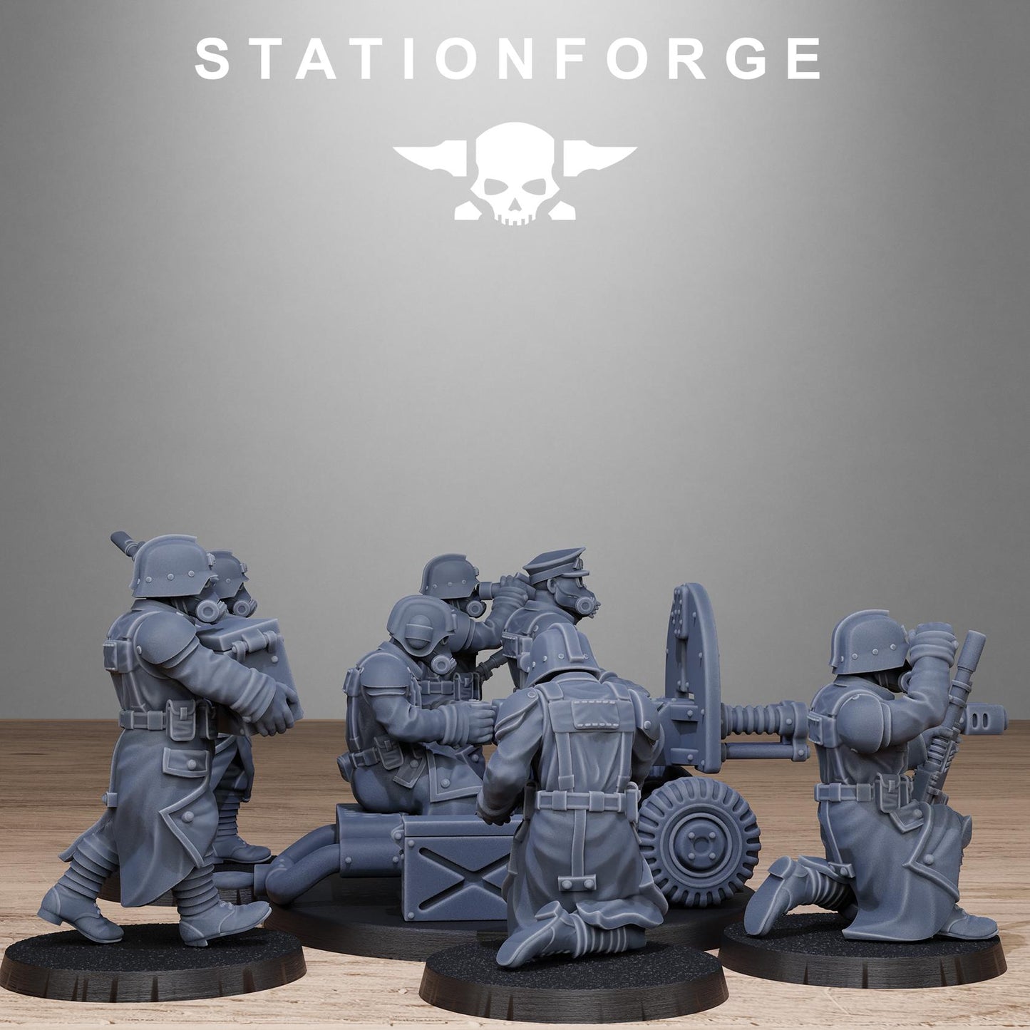 Grim Guard Battle Weapon 2 by Station Forge