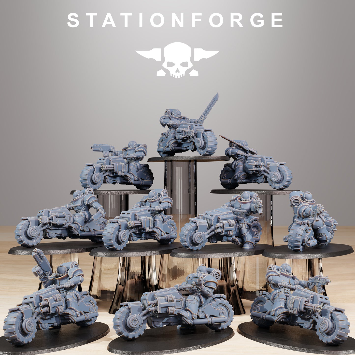 Socratis Bikers by Station Forge