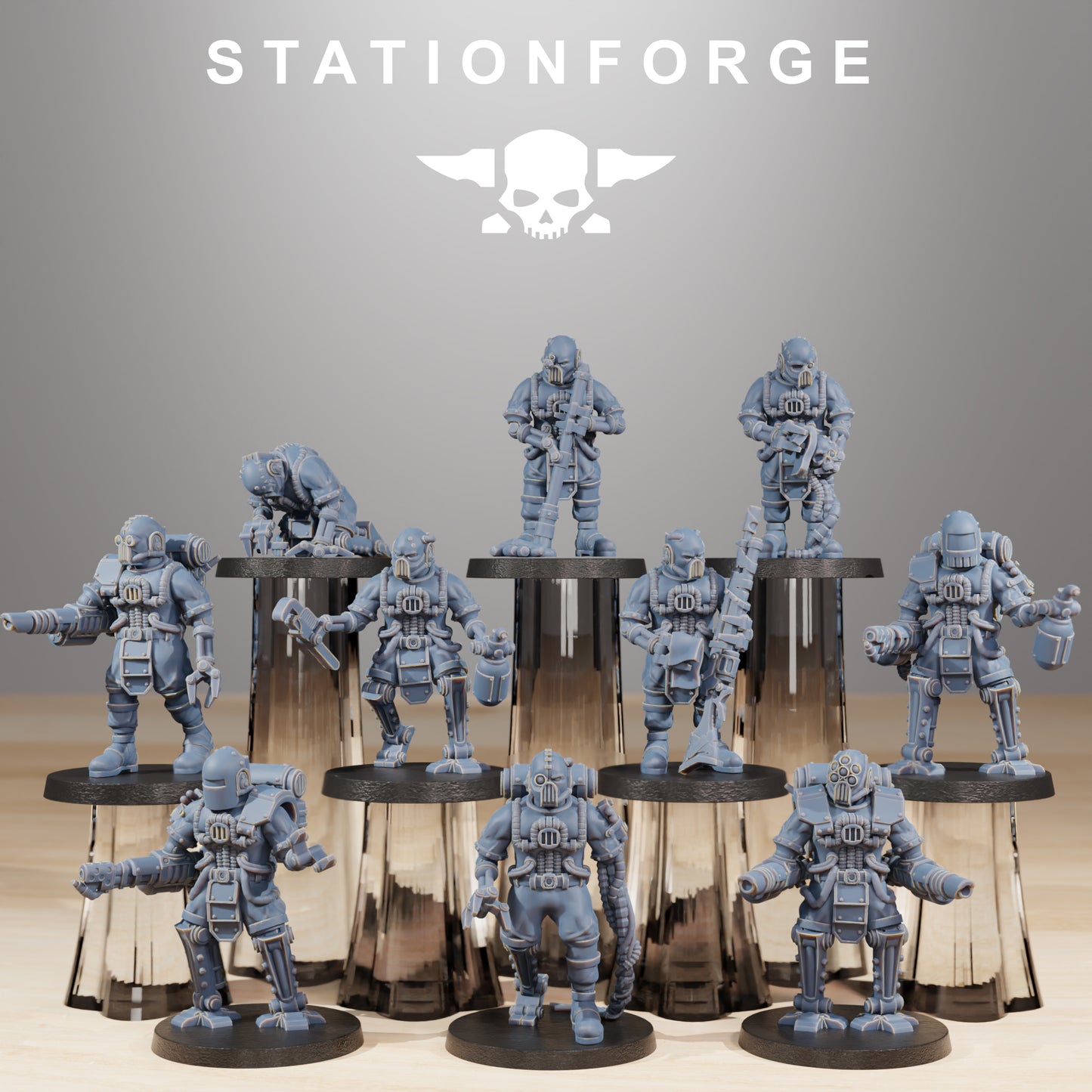 Scavenger Cyborgs by Station Forge