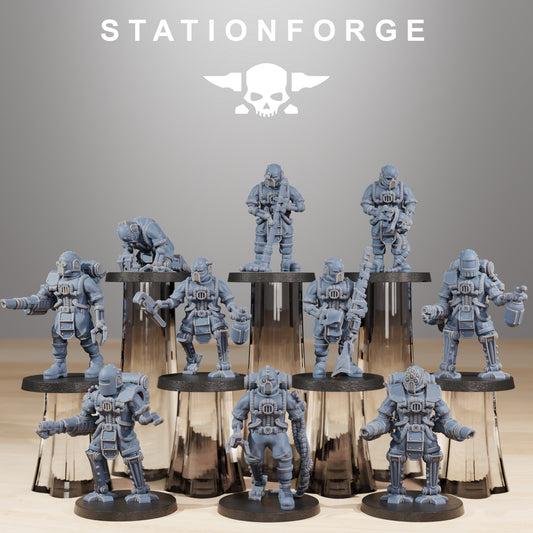 Scavenger Cyborgs by Station Forge