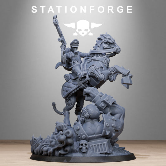 GrimGuard Officer Horseman by Station Forge