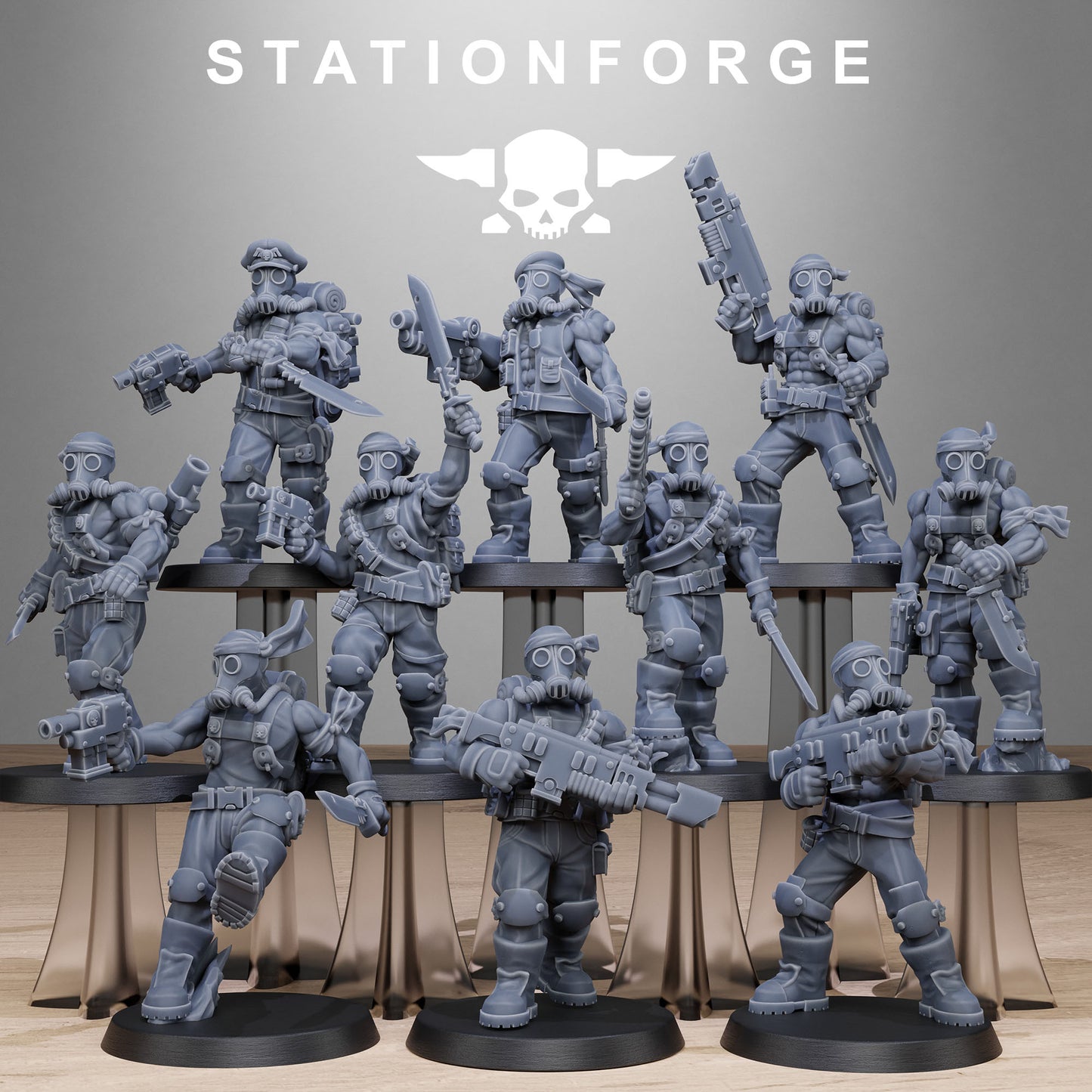 Grim Guard Jungle Fighters 2 by Station Forge