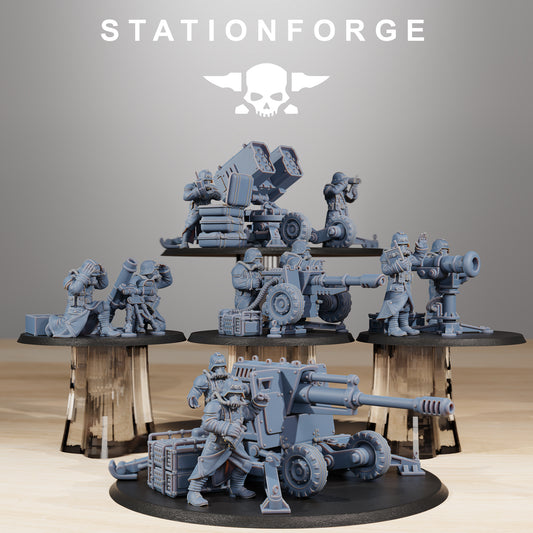 GrimGuard Battle Weapons by Station Forge