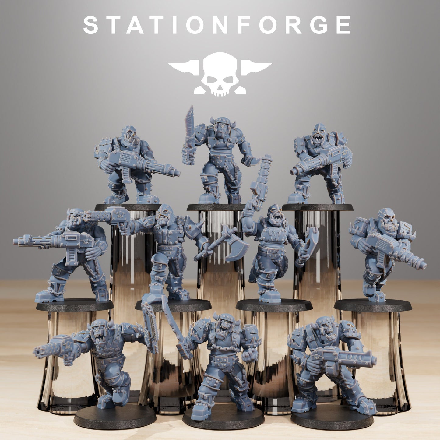 Orkaz Berserkers by Station Forge