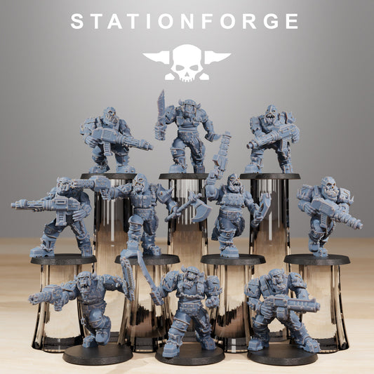 Orkaz Berserkers by Station Forge