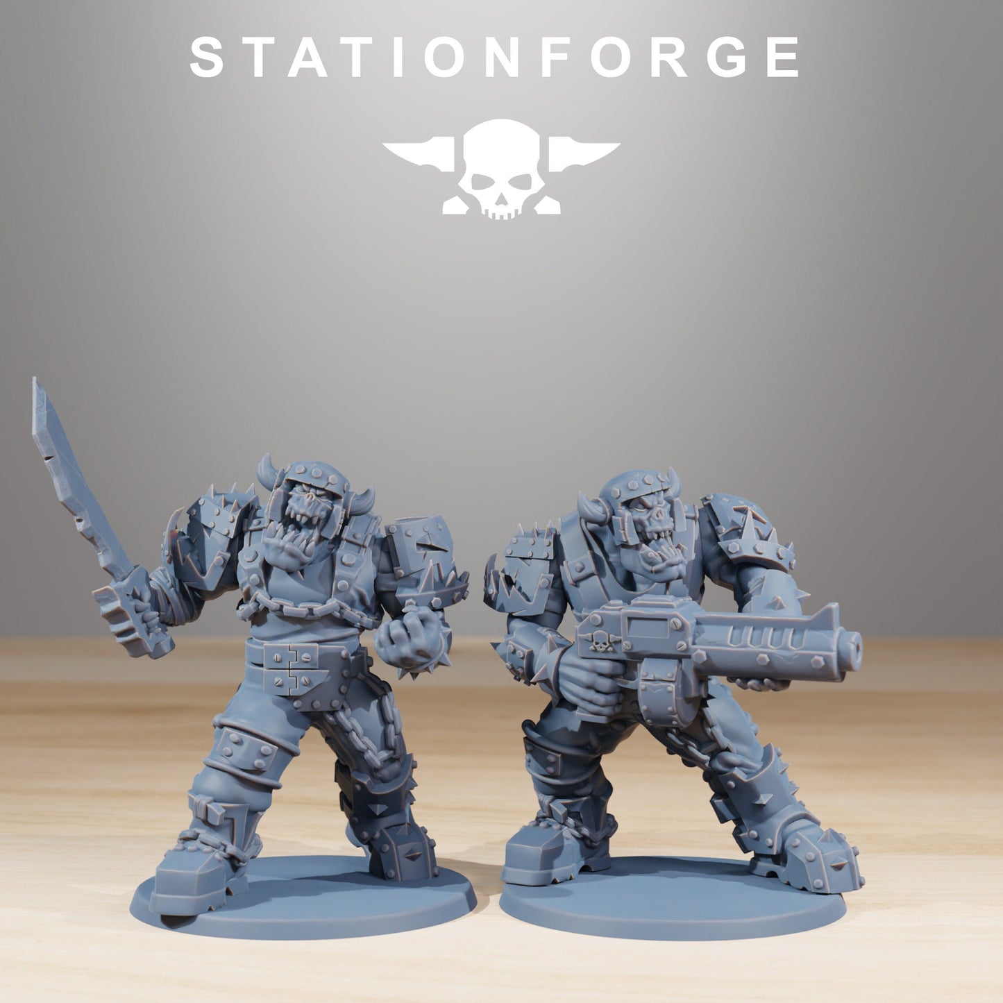 Orkaz Berserkers by Station Forge