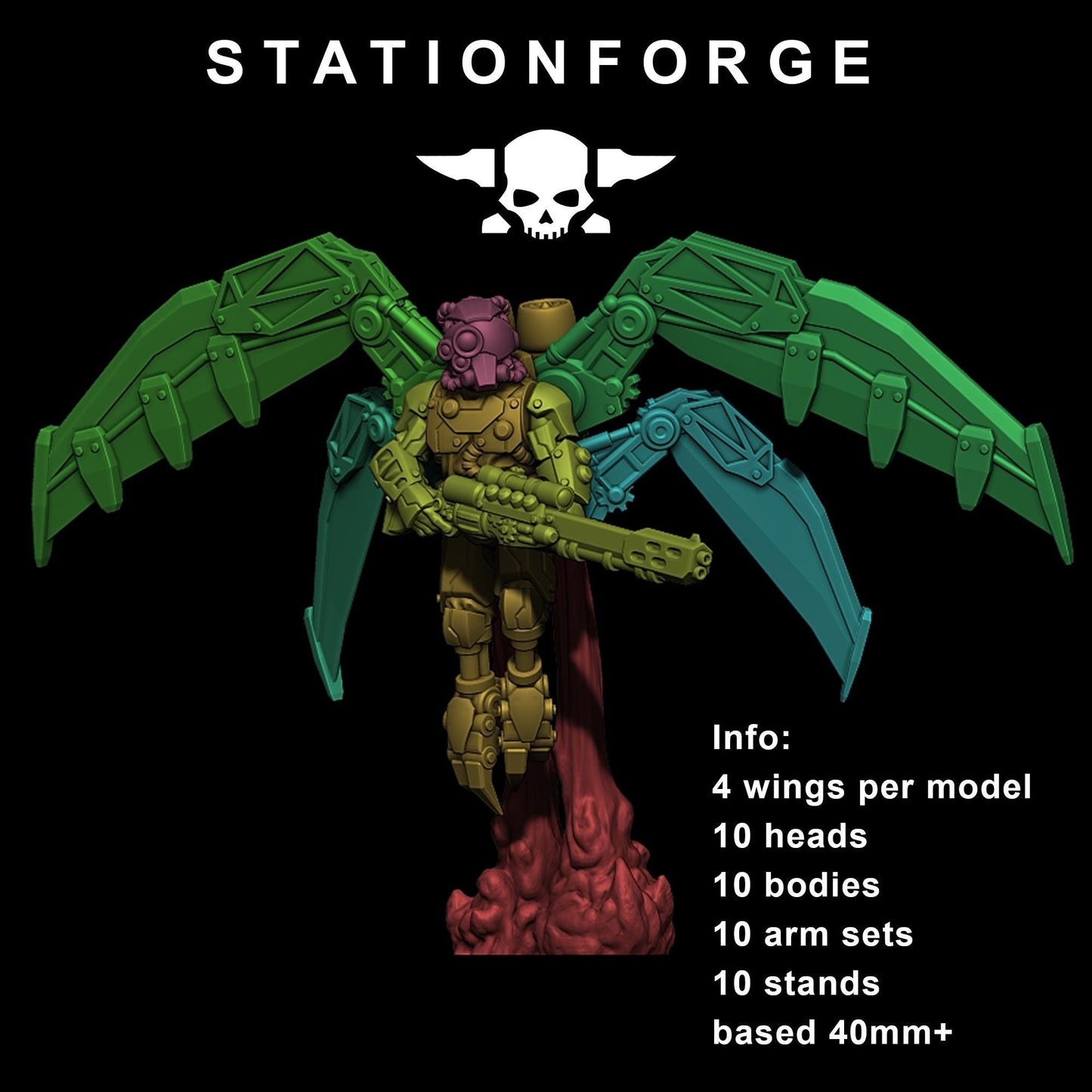 Scavenger Strikers by Station Forge