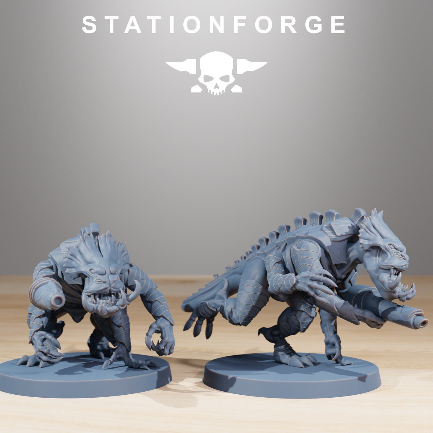 Xenarid Infantry by Station Forge