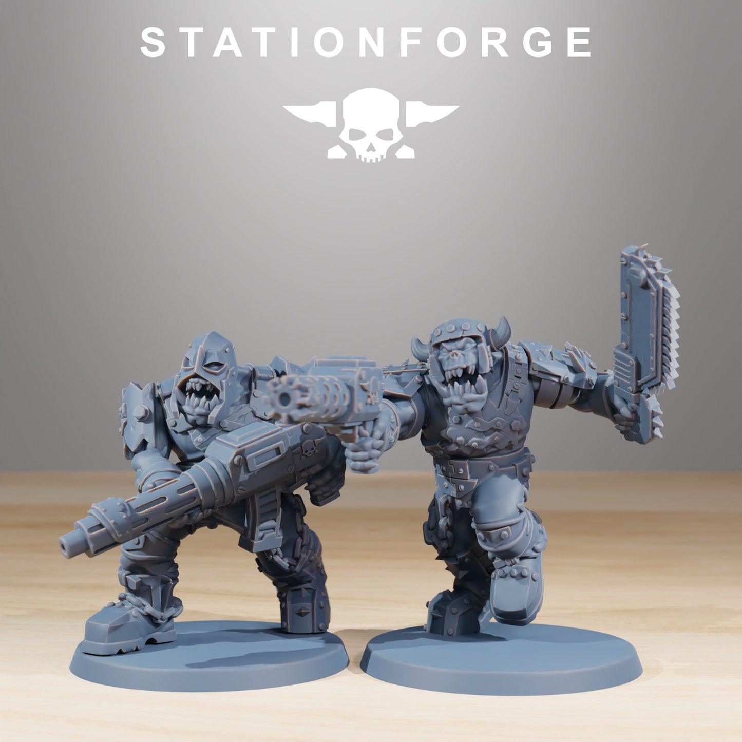 Orkaz Berserkers by Station Forge