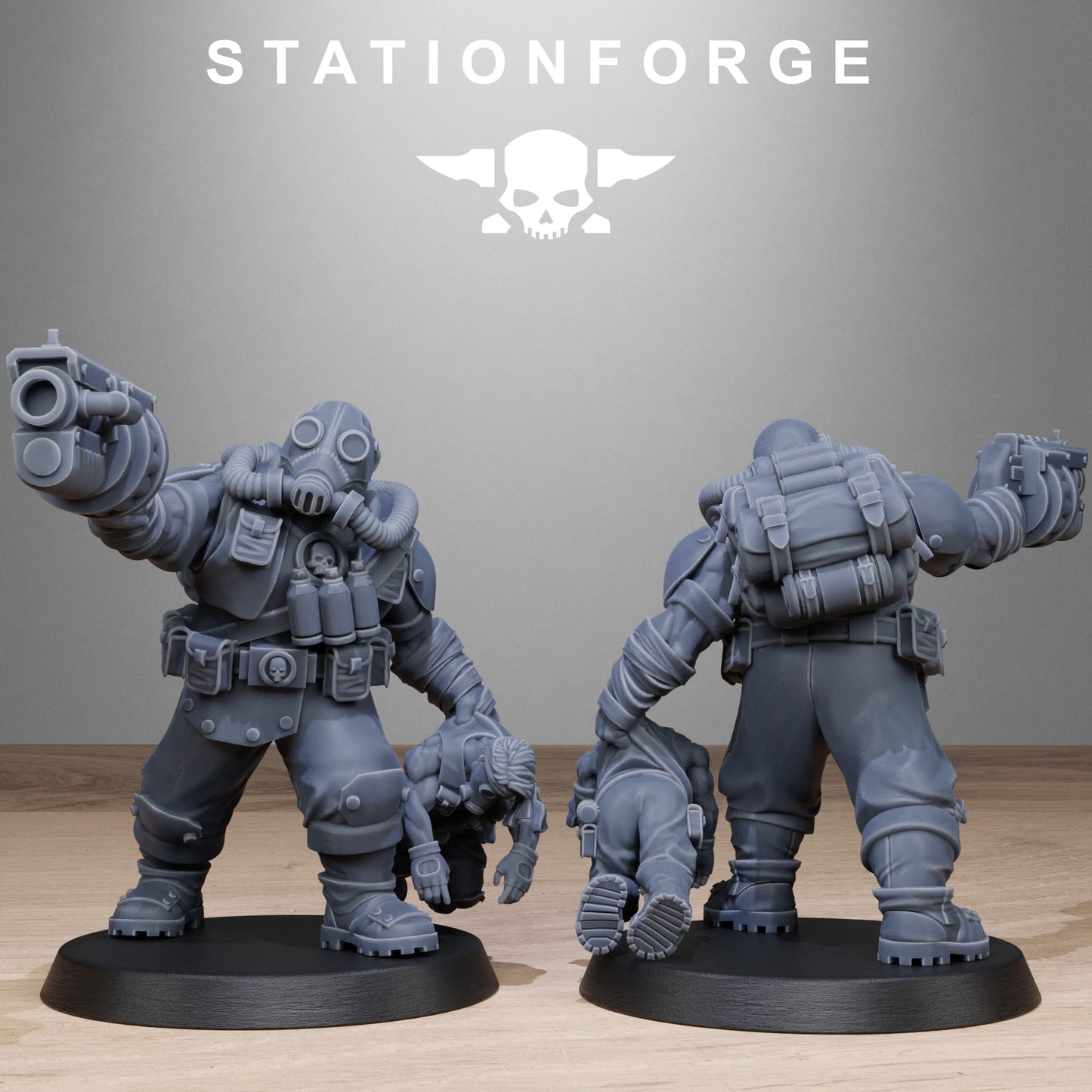 GrimGuard Jungle Fighters Mutants by Station Forge