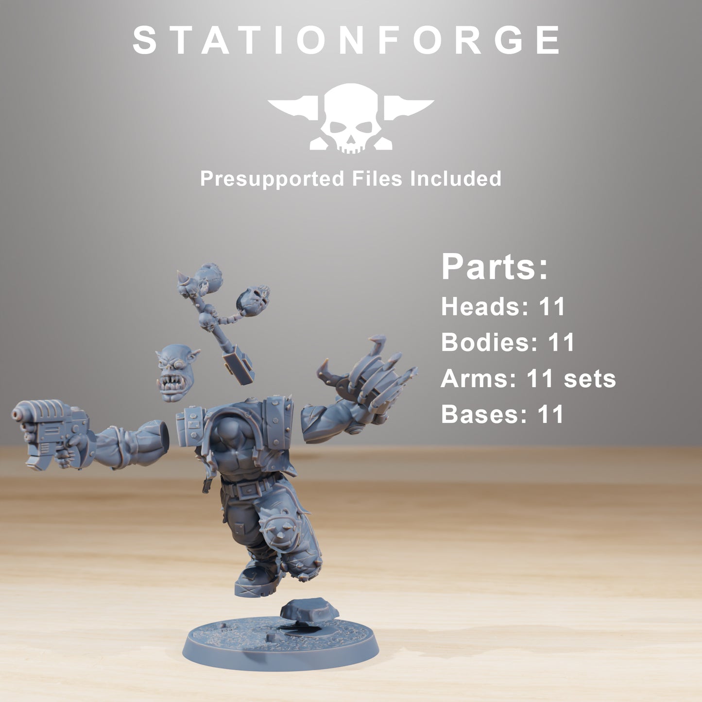 Orkaz Infantry by Station Forge