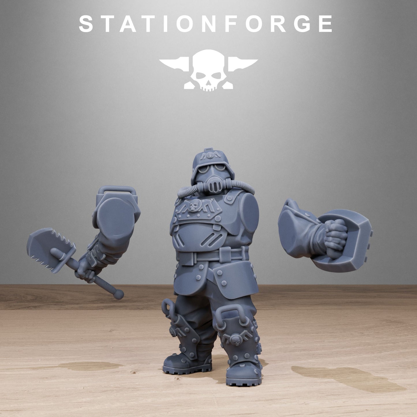 GrimGuard Armored Mutants by Station Forge