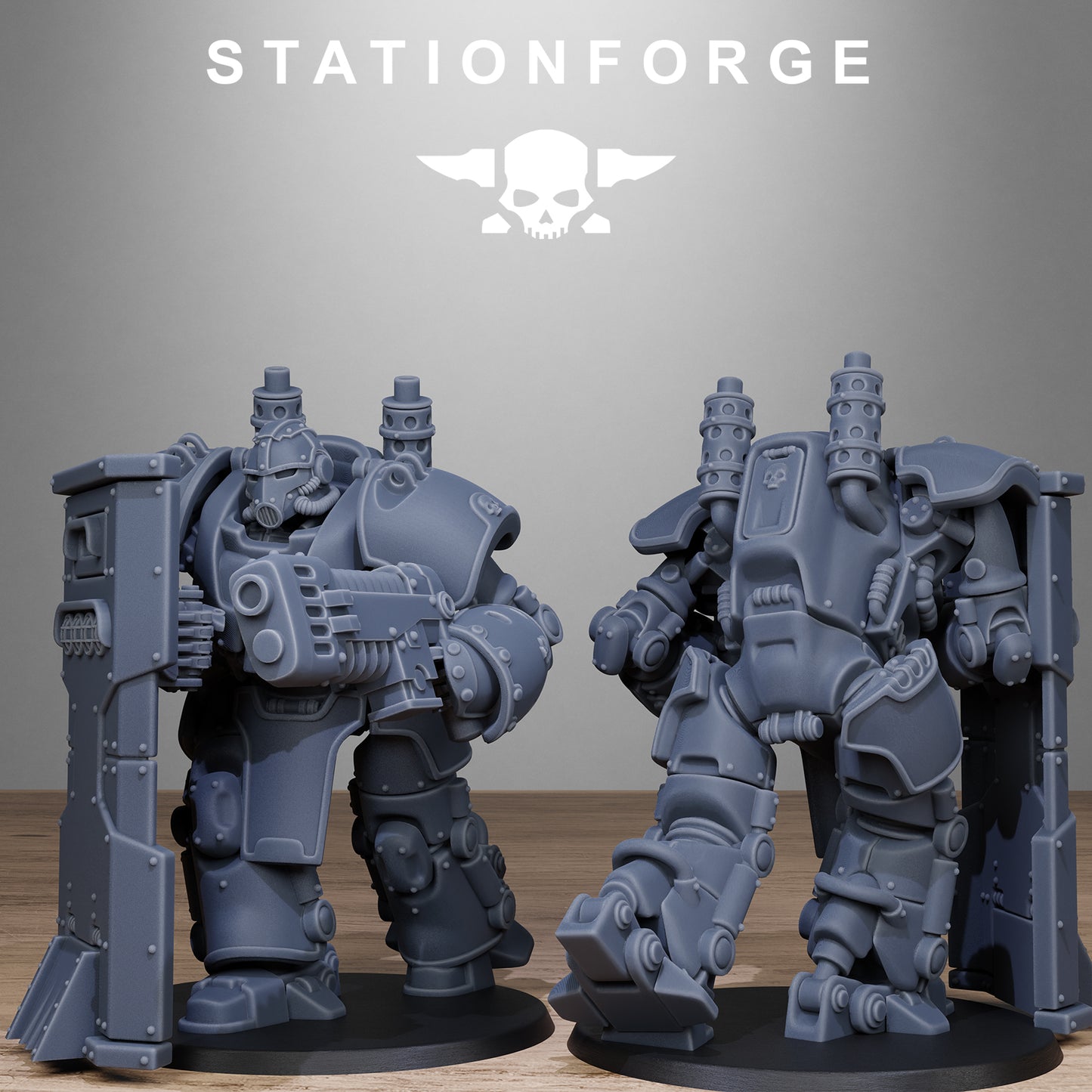 GrimGuard Power Armor by Station Forge