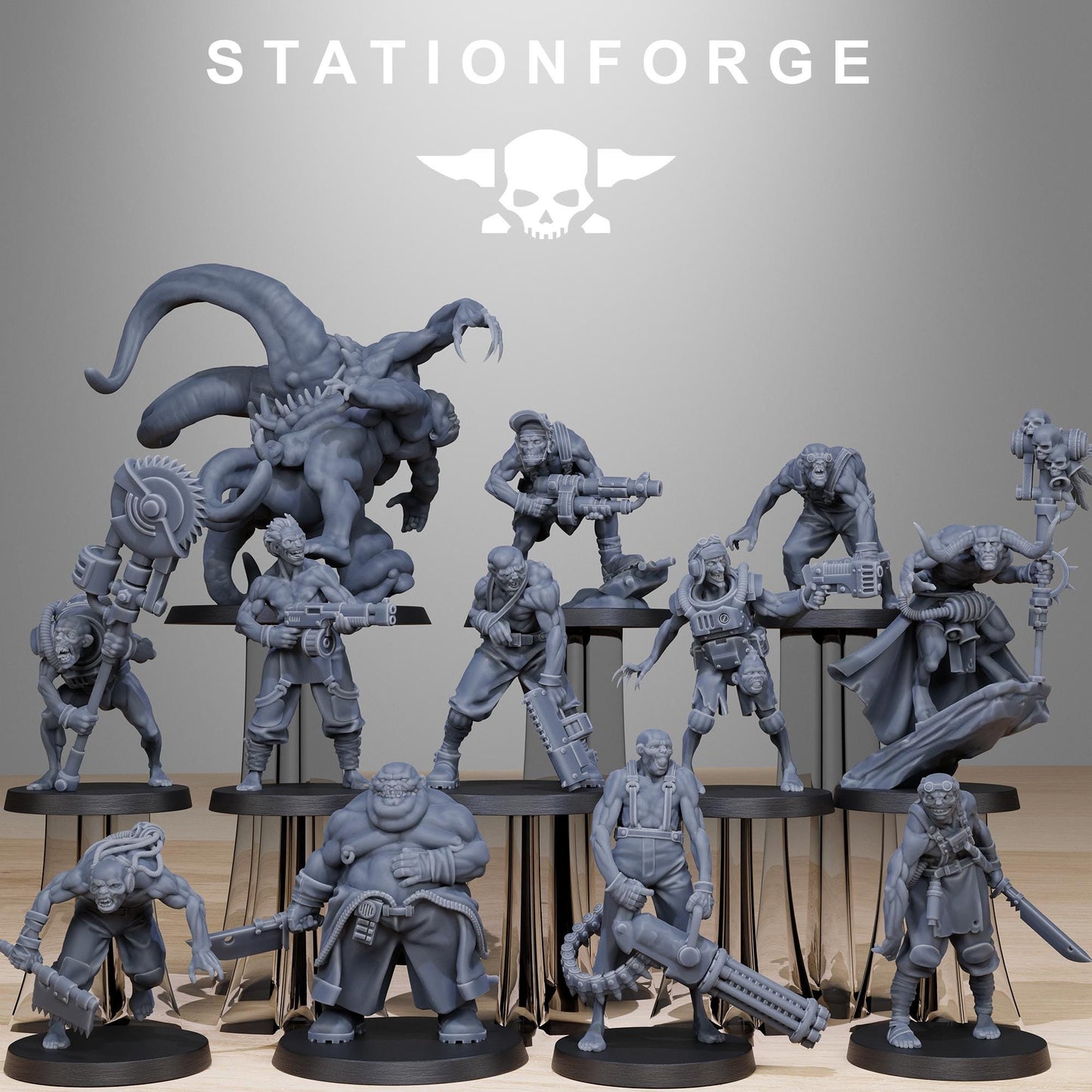 Corrupted Guard Wretched by Station Forge