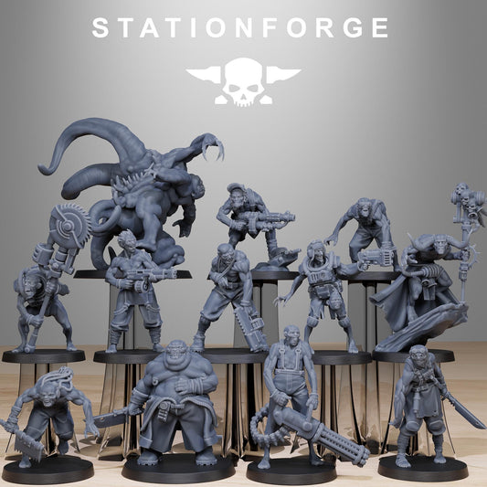 Corrupted Guard Wretched by Station Forge