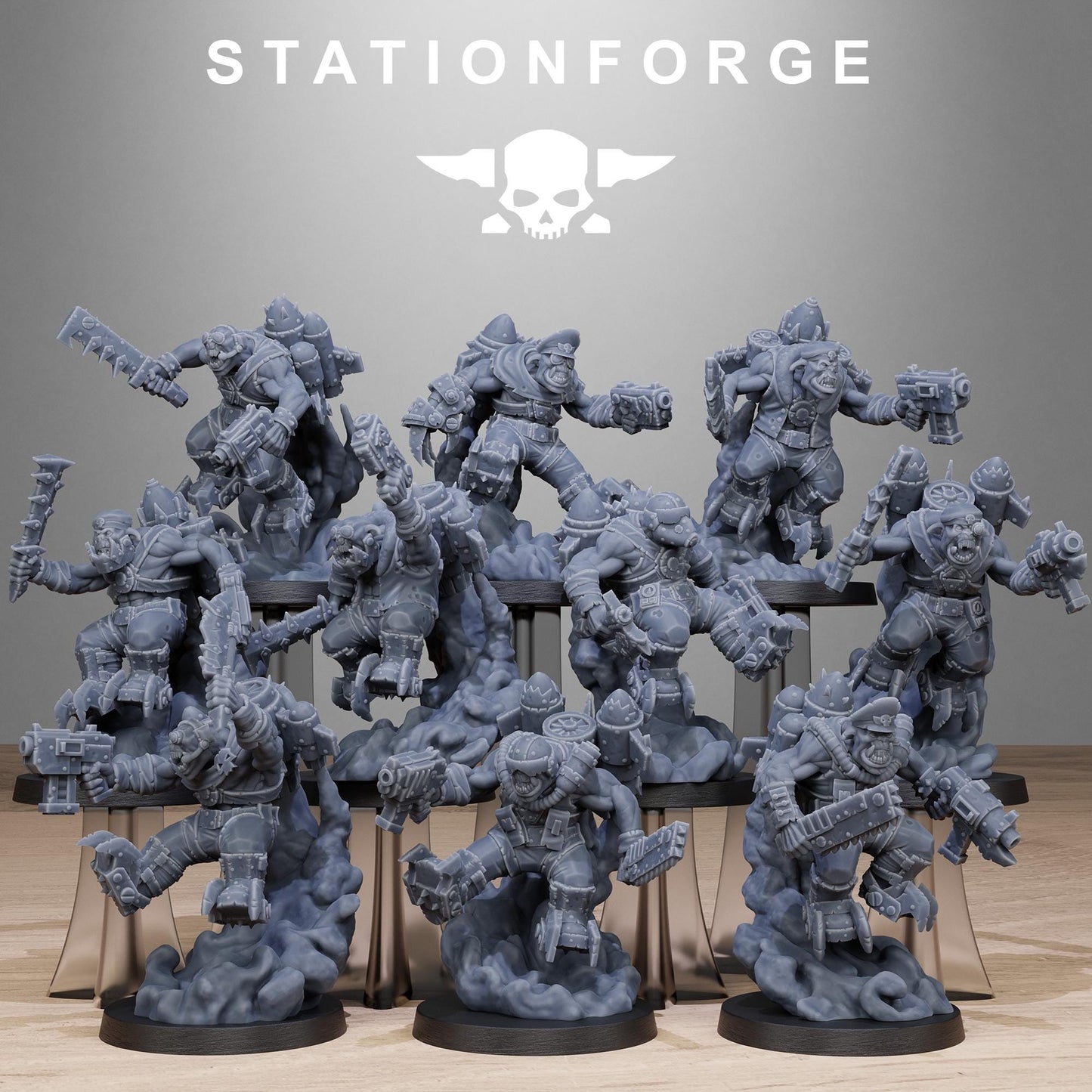 Orkaz Flyers by Station Forge