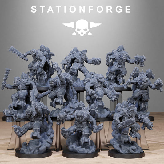 Orkaz Flyers by Station Forge