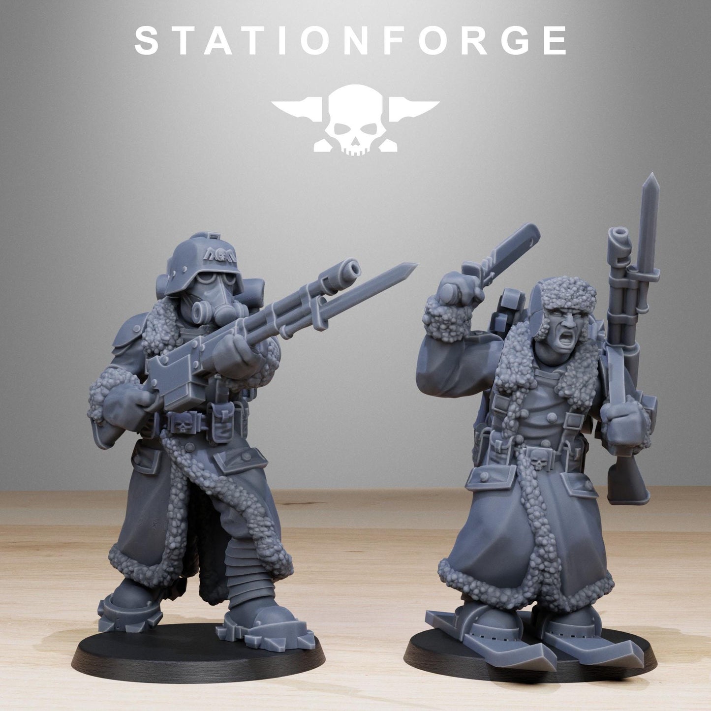 GrimGuard Frostwatch Skiers by Station Forge
