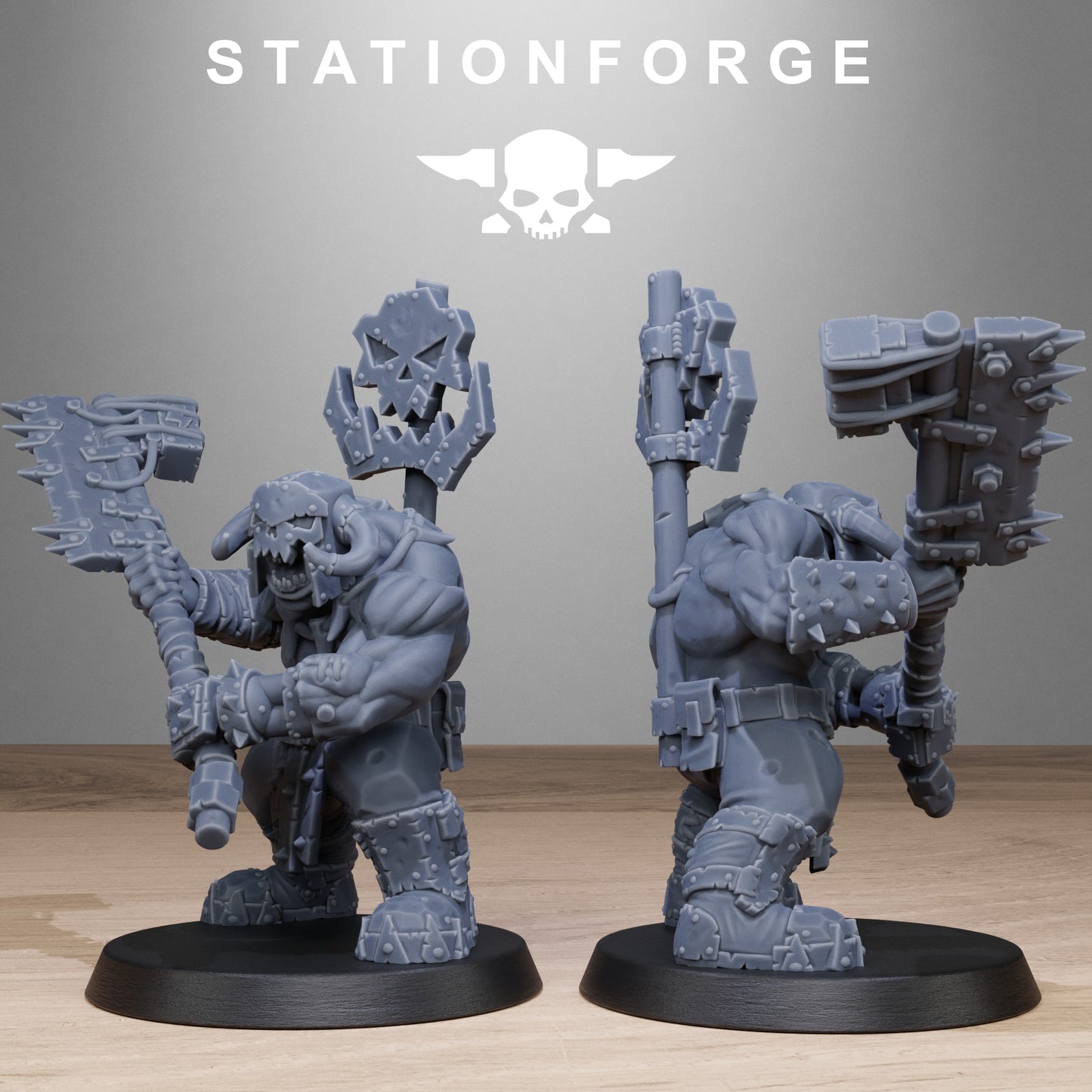 Orkaz Bros Infantry by Station Forge