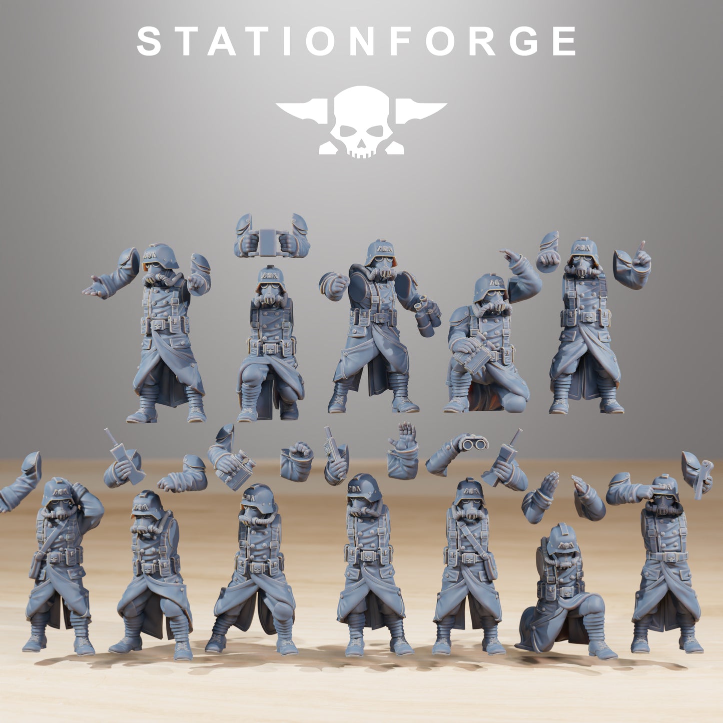 GrimGuard Battle Weapons by Station Forge