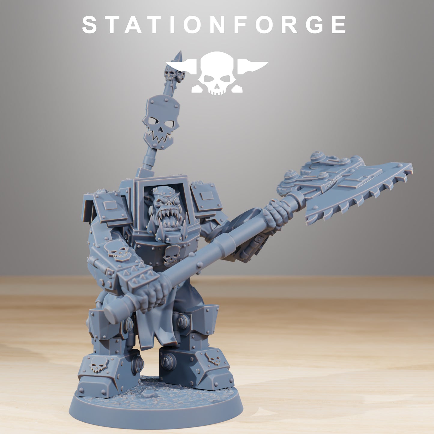 Orkaz Infantry by Station Forge