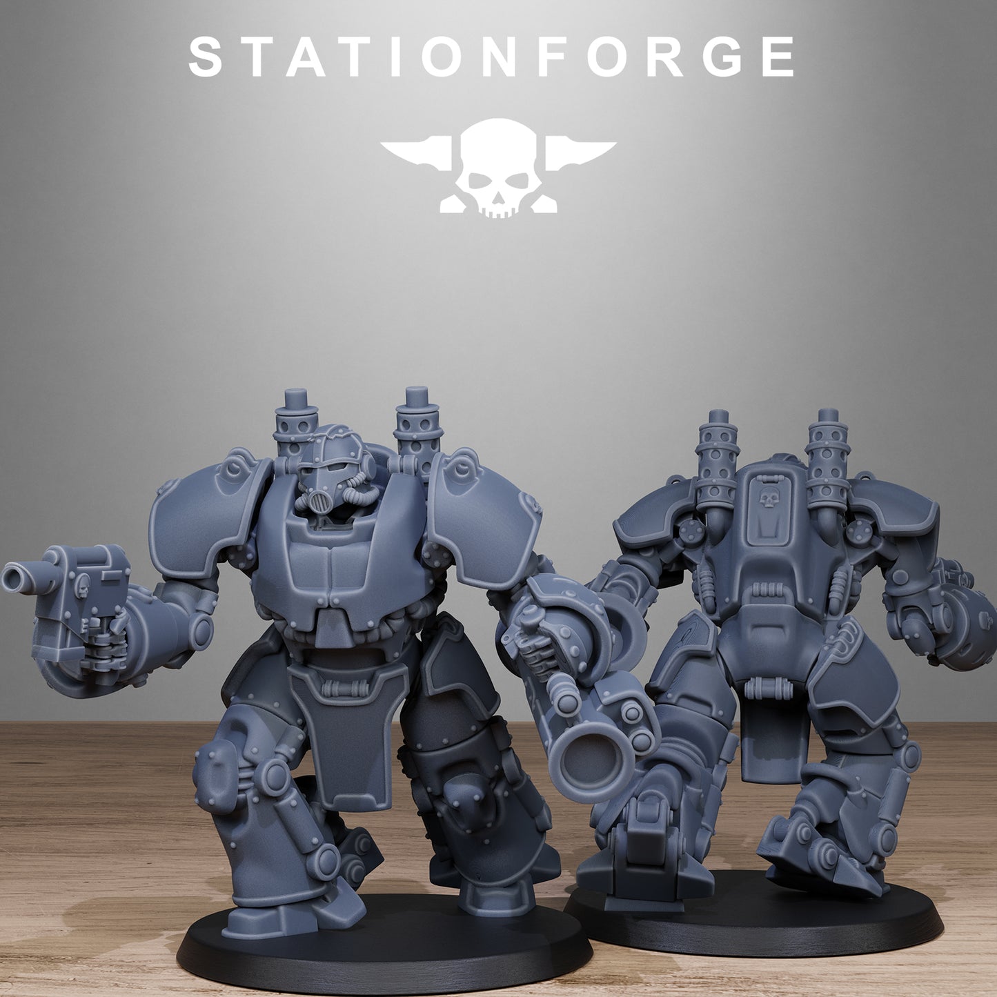 GrimGuard Power Armor by Station Forge