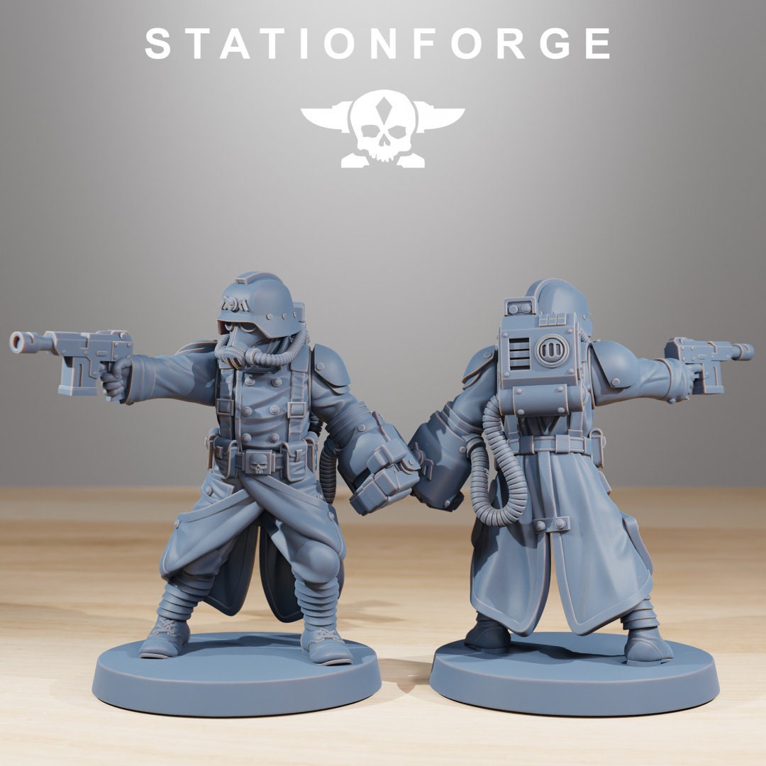Grim Guard Acolytes by Station Forge